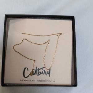 Catbird greco lariat necklace